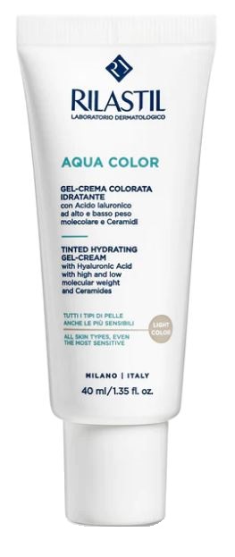 RILASTIL AQUA COLORATA GEL CREMA LIGHT - Parafarmacia Mostacciano