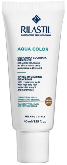 RILASTIL AQUA COLORATA GEL CREMA MEDIUM - Parafarmacia Mostacciano