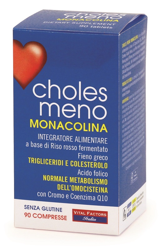 CHOLES MENO MONACOLINA 90 COMPRESSE - Parafarmacia Mostacciano