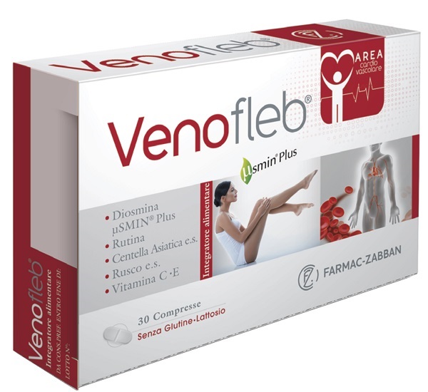 VENOFLEB 30 COMPRESSE SENZA GLUTINE SENZA LATTOSIO - Parafarmacia Mostacciano