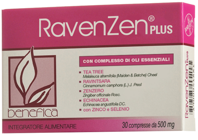 RAVENZEN PLUS 30 COMPRESSE BENEFICA - Parafarmacia Mostacciano