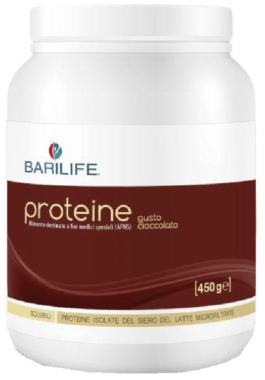 BARILIFE PROTEINE CIOCCOLATO 450 G - Parafarmacia Mostacciano