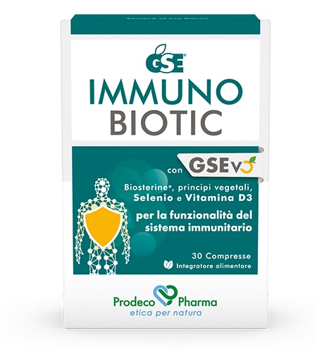 GSE IMMUNOBIOTIC 30 COMPRESSE - Parafarmacia Mostacciano