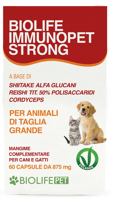 BIOLIFE IMMUNOPET STRONG 60 CAPSULE - Parafarmacia Mostacciano