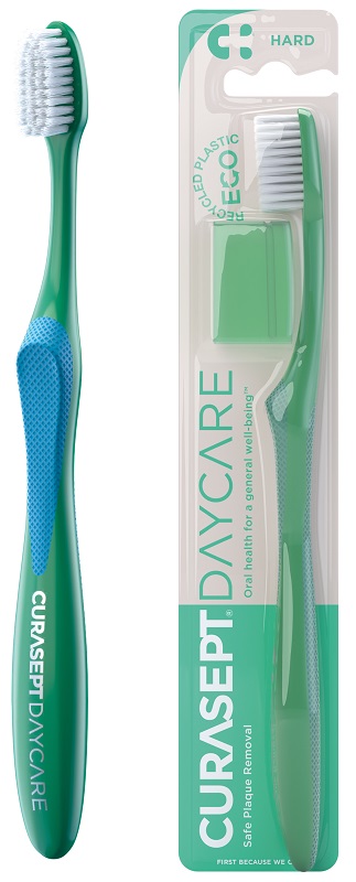 CURASEPT DAYCARE SPAZZOLINO ECO HARD - Parafarmacia Mostacciano