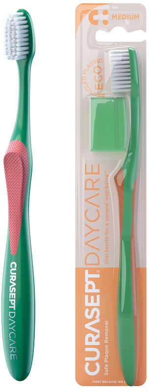 CURASEPT DAYCARE SPAZZOLINO ECO MEDIUM - Parafarmacia Mostacciano