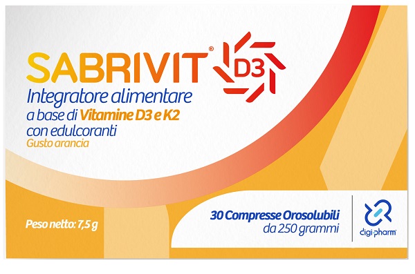 SABRIVIT D3 30 COMPRESSE - Parafarmacia Mostacciano