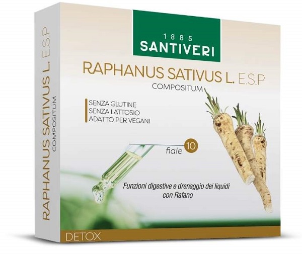 RAPHANUS SATIVUS L ESP 10 FIALE DA 10 ML - Parafarmacia Mostacciano