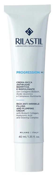 RILASTIL PROGRESSION CREMA RICCA ANTIRUGHE 40 ML - Parafarmacia Mostacciano