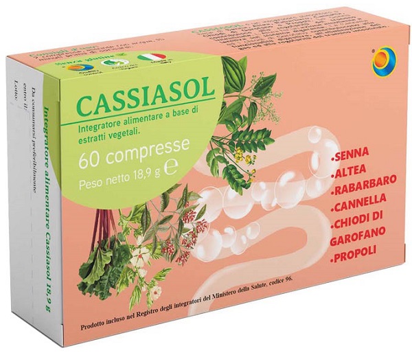 CASSIASOL 60 COMPRESSE - Parafarmacia Mostacciano