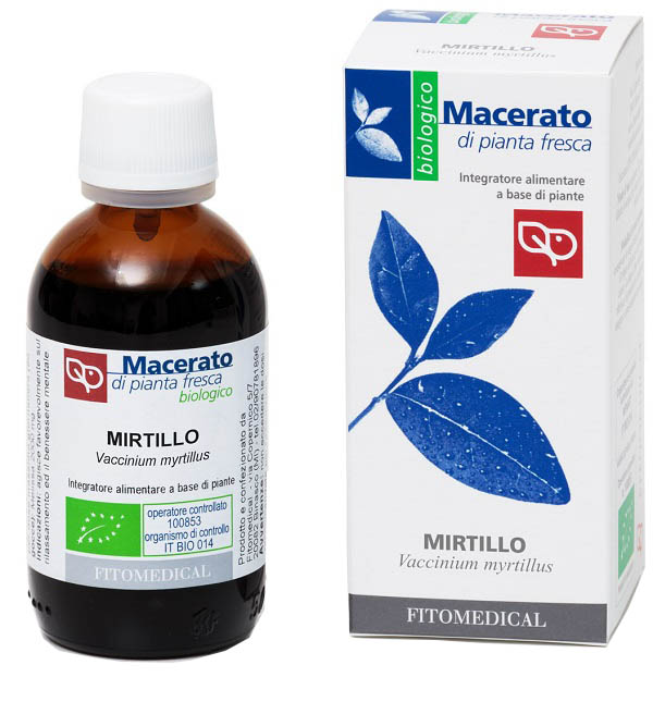 MIRTILLO TINTURA MADRE 50 ML BIO - Parafarmacia Mostacciano
