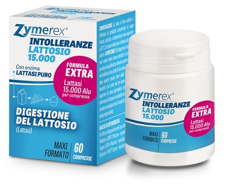 ZYMEREX INTOLLERANZE LATTOSIO 15000 60 COMPRESSE - Parafarmacia Mostacciano