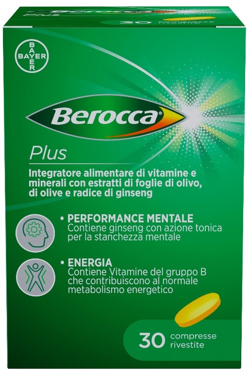 BEROCCA PLUS 30 COMPRESSE - Parafarmacia Mostacciano
