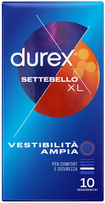 PROFILATTICO DUREX SETTEBELLO EXTRALARGE 10 PEZZI - Parafarmacia Mostacciano