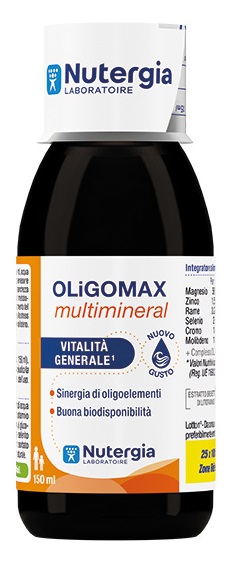 OLIGOMAX MULTIMINERAL 150 ML - Parafarmacia Mostacciano