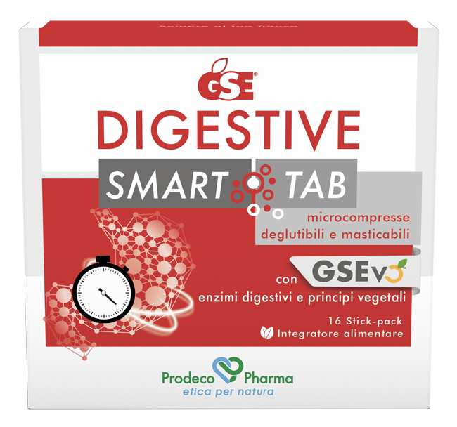 GSE DIGESTIVE SMART TAB 16 STICK PACK - Parafarmacia Mostacciano