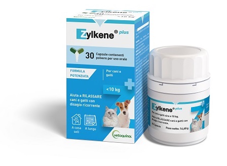 ZYLKENE PLUS CANI/GATTI 10 KG 30 CAPSULE - Parafarmacia Mostacciano