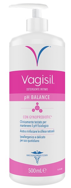 VAGISIL DETERGENTE PH BALANCE 500 ML - Parafarmacia Mostacciano