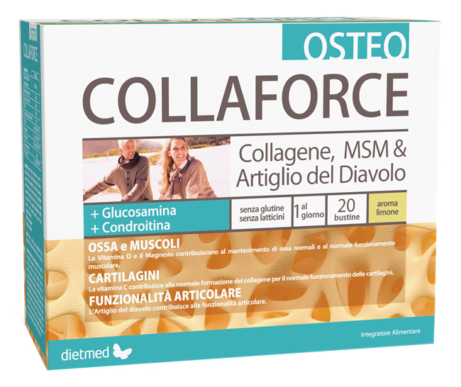 COLLAFORCE OSTEO 20 BUSTINE - Parafarmacia Mostacciano