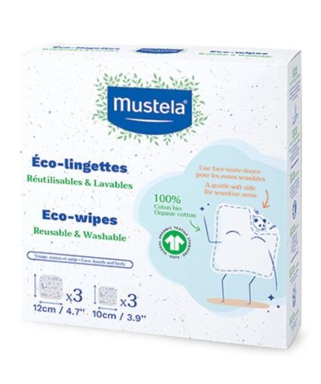 MUSTELA SALVIETTE LAVABILI RIUTILIZZABILI 6 PEZZI - Parafarmacia Mostacciano