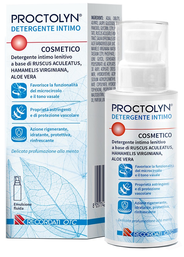 PROCTOLYN DETERGENTE INTIMO SPECIFICO 100 ML - Parafarmacia Mostacciano