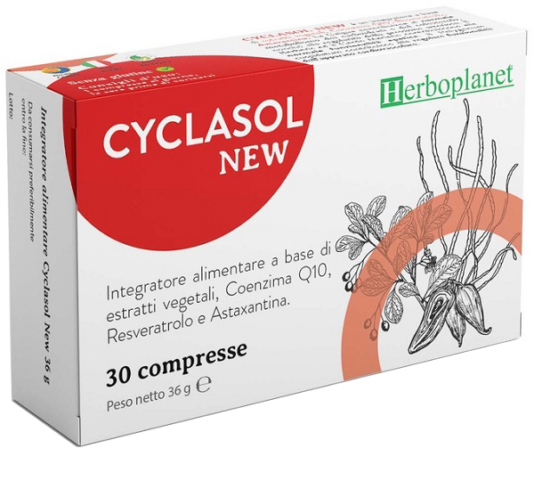 CYCLASOL NEW 30 COMPRESSE - Parafarmacia Mostacciano