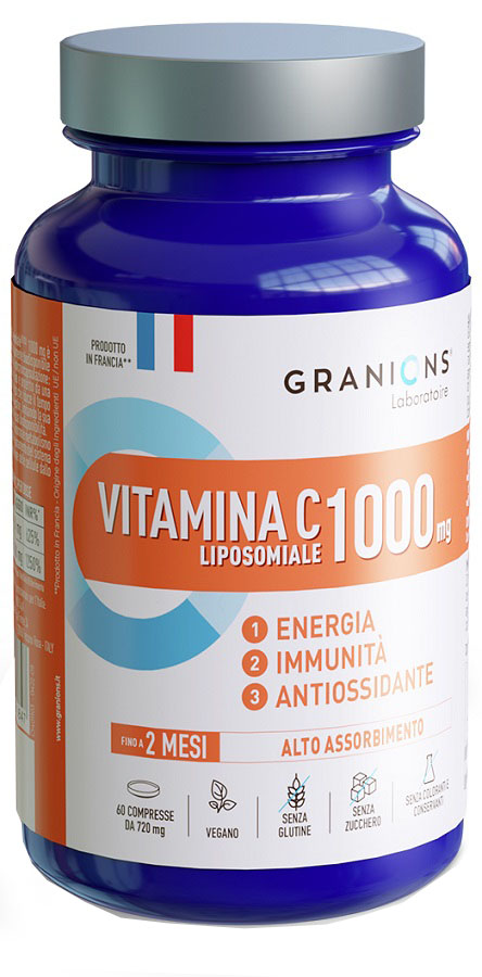 GRANIONS VITAMINA C LIPOSOMIALE 1000MG 60 COMPRESSE - Parafarmacia Mostacciano