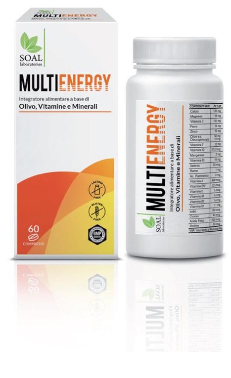 MULTIENERGY 60 COMPRESSE - Parafarmacia Mostacciano