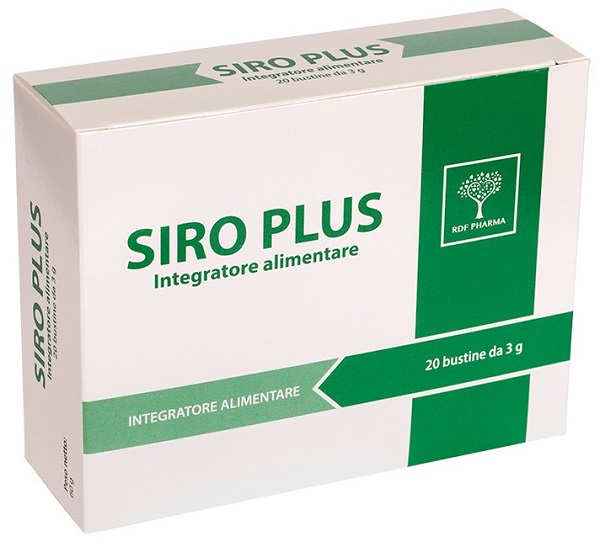 SIRO PLUS 20 BUSTINE DA 3 G - Parafarmacia Mostacciano