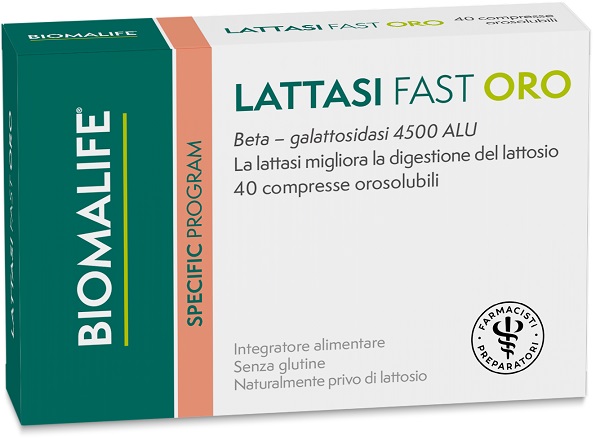 LATTASI FAST ORO 40 COMPRESSE - Parafarmacia Mostacciano