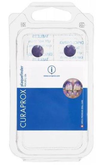 CURAPROX PASTIGLIE RIVELA PLACCA 12 PEZZI - Parafarmacia Mostacciano