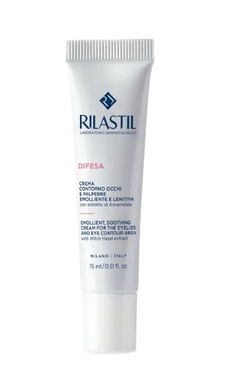 RILASTIL DIFESA CREMA CONTORNO OCCHI E PALPEBRE EMOLLIENTE E LENITIVA 15 ML - Parafarmacia Mostacciano