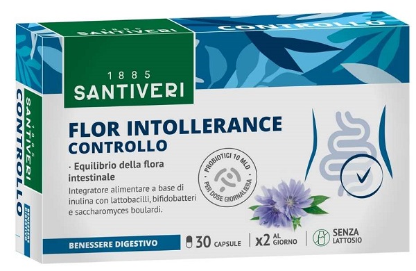 FLOR INTOLLERANCE CONTROLLO 30 CAPSULE - Parafarmacia Mostacciano