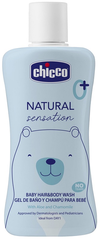 CHICCO NATURAL SENSATION BAGNO SHAMPOO 200 ML - Parafarmacia Mostacciano