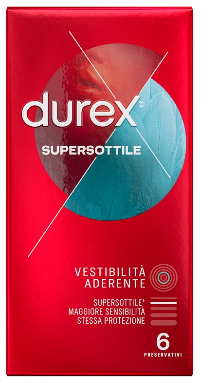 PROFILATTICO DUREX SUPERSOTTILE CLOSE FIT 6 PEZZI - Parafarmacia Mostacciano