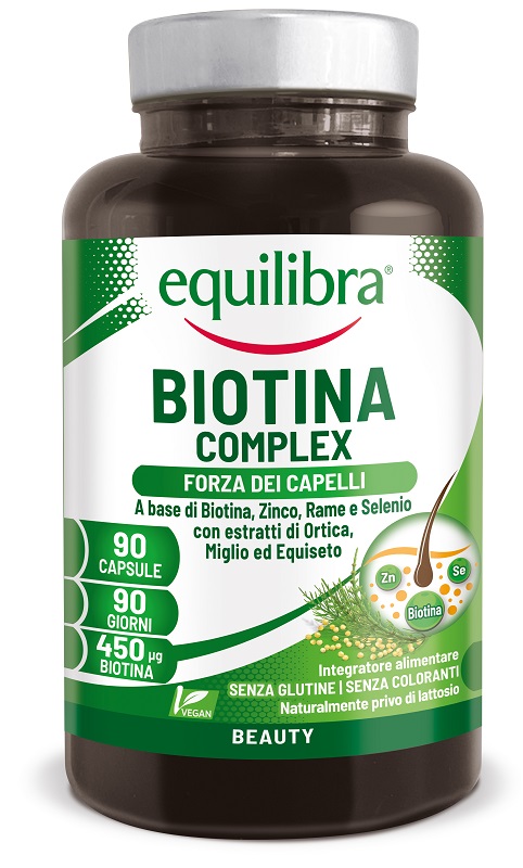 BIOTINA COMPLEX 90 CAPSULE - Parafarmacia Mostacciano