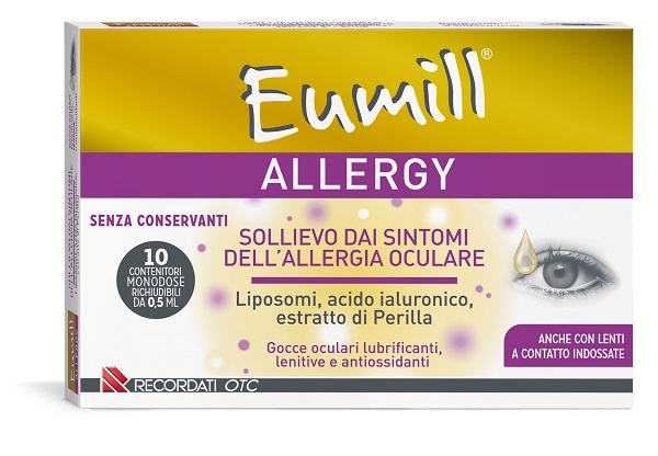 EUMILL ALLERGY GOCCE OCULARI 10 FLACONCINI DA 0,5 ML - Parafarmacia Mostacciano