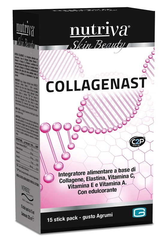 NUTRIVA COLLAGENAST 15 STICK PACK 15 ML - Parafarmacia Mostacciano
