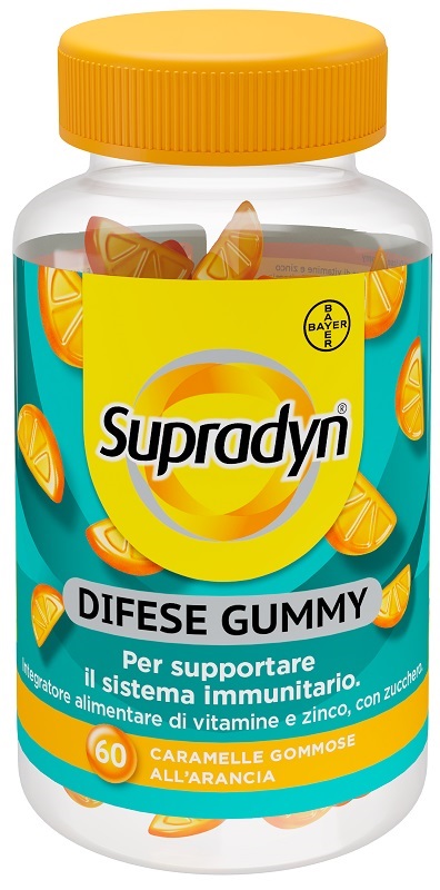 SUPRADYN DIFESE GUMMY 60 CARAMELLE - Parafarmacia Mostacciano