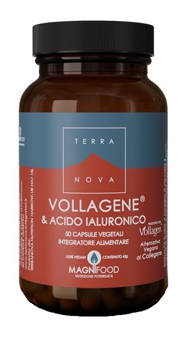 TERRANOVA VOLLAGENE & ACIDO IALURONICO 50 CAPSULE - Parafarmacia Mostacciano