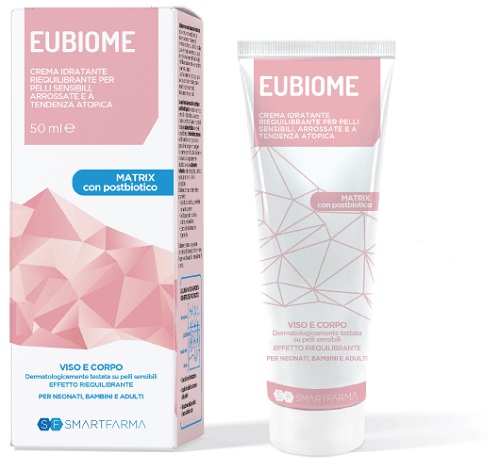 EUBIOME CREMA IDRATANTE RIEQUILIBRANTE PELLI SENSIBILI ARROSSATE TENDENZA ATOPICA 150 ML - Parafarmacia Mostacciano