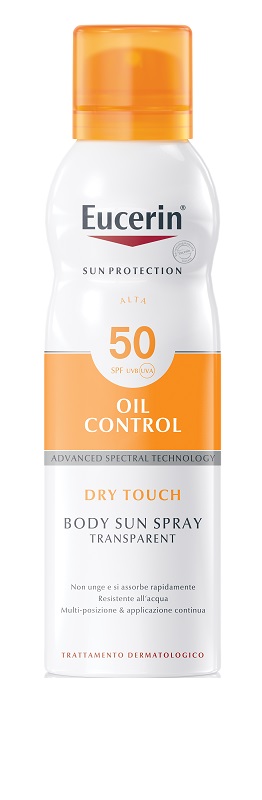 EUCERIN SUN SPRAY TOCCO SECCO SPF50 200 ML - Parafarmacia Mostacciano