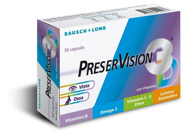 PRESERVISION 3D 30 CAPSULE MOLLI - Parafarmacia Mostacciano