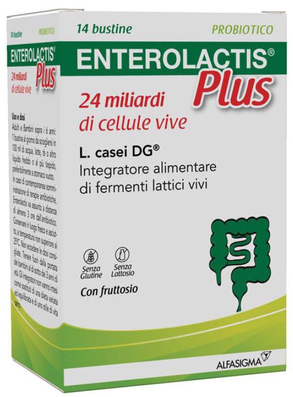 ENTEROLACTIS PLUS 14 BUSTINE - Parafarmacia Mostacciano