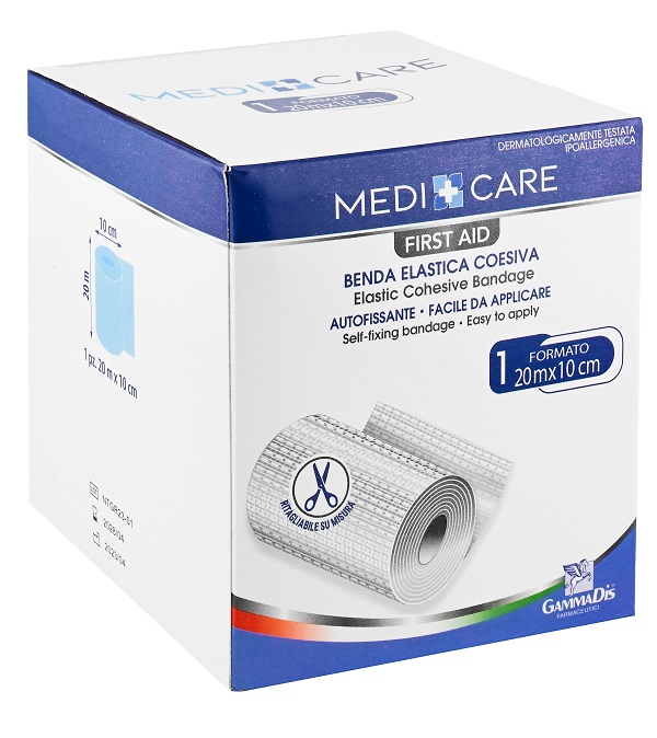 BENDA MEDICARE COESIVA CM 10X20 M MEDICARE - Parafarmacia Mostacciano