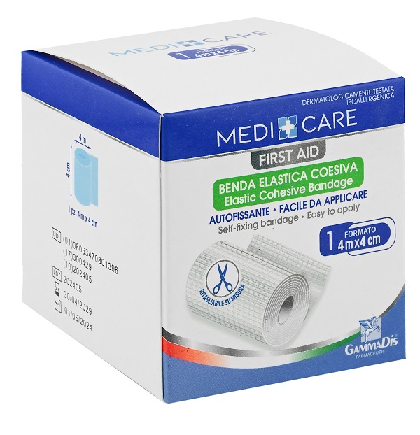 BENDA MEDICARE COESIVA CM 4X4 M MEDICARE - Parafarmacia Mostacciano