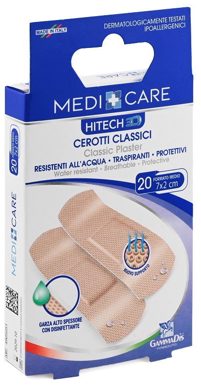 CEROTTO MEDICARE CLASSICI 3D MEDI 20 PEZZI - Parafarmacia Mostacciano
