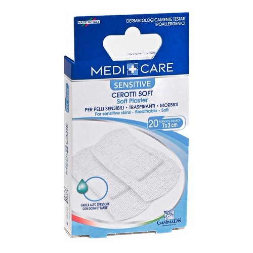 CEROTTO MEDICARE DELICATI GRANDI 20 PEZZI - Parafarmacia Mostacciano