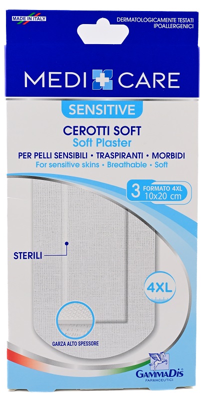 CEROTTO MEDICARE STERILI TNT 10X20 3 PEZZI - Parafarmacia Mostacciano