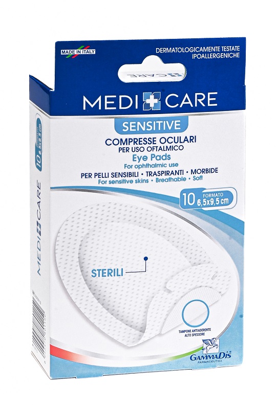 COMPRESSE OCULARI MEDICARE 10 PEZZI - Parafarmacia Mostacciano